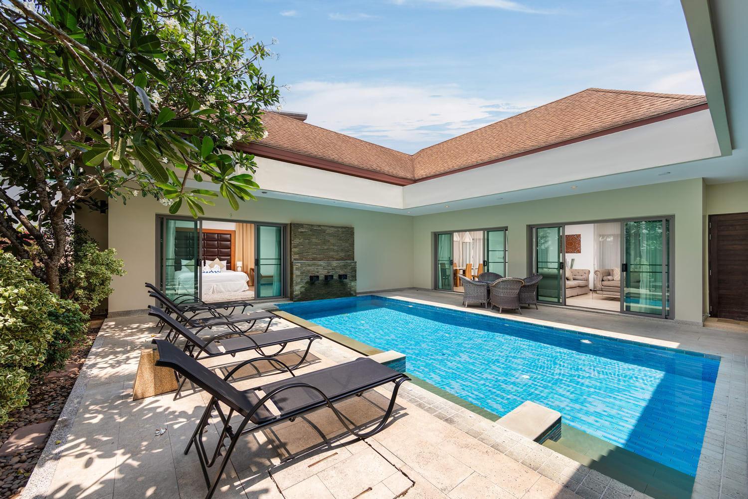 Villa Bond| 3 Bedrooms | Private Pool | 3 Min To Naiharn Beach Rawai Luaran gambar