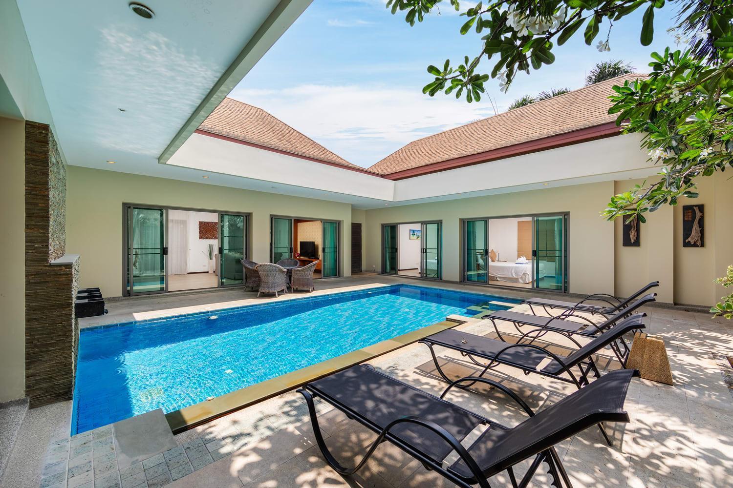 Villa Bond| 3 Bedrooms | Private Pool | 3 Min To Naiharn Beach Rawai Luaran gambar